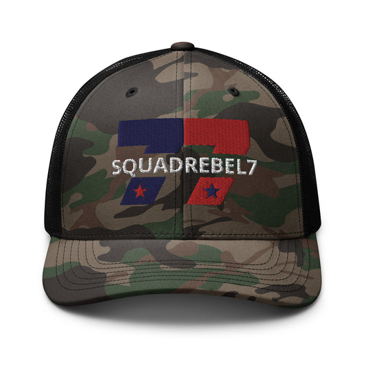 SQUADREBEL7 camouflage hat