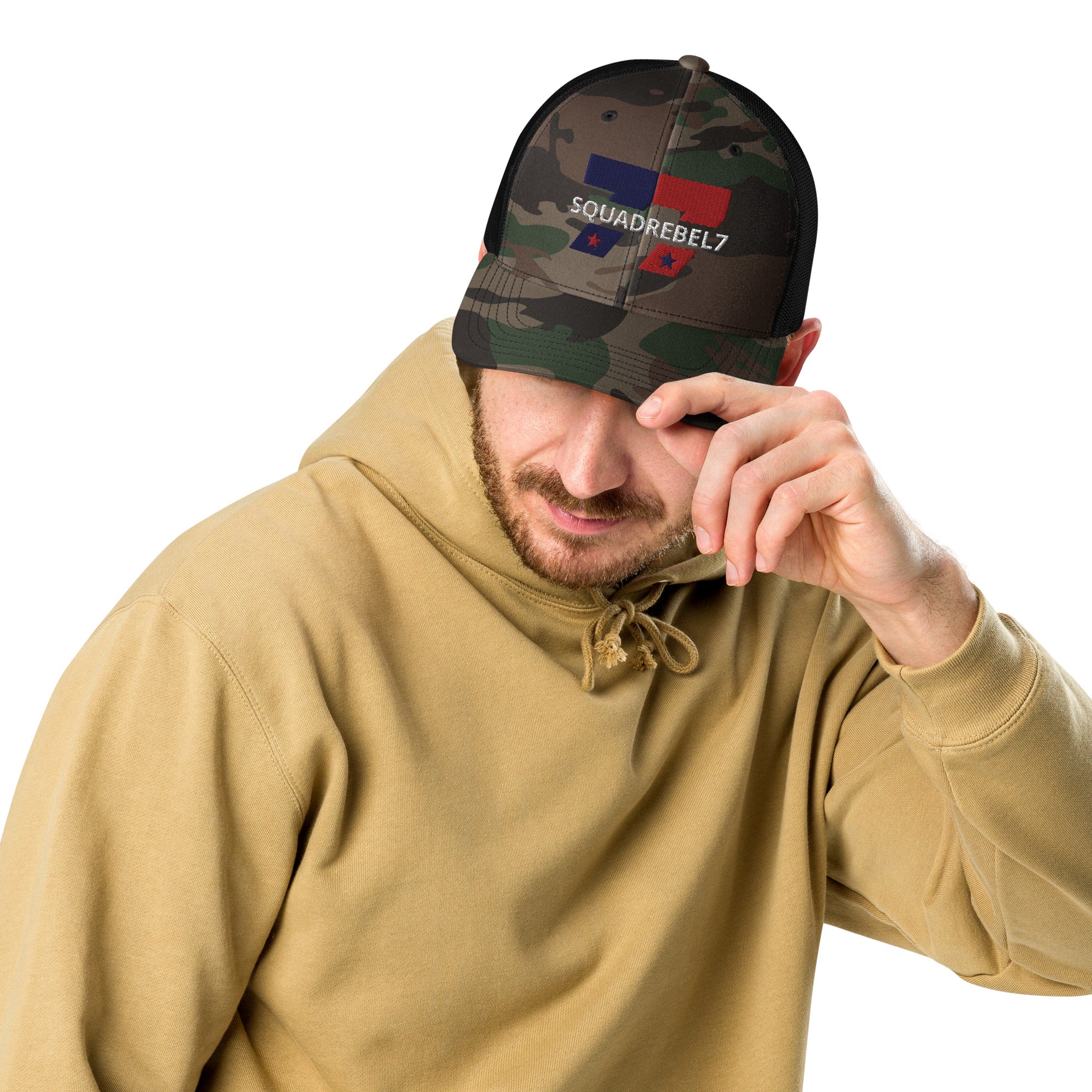 Cappello SQUADREBEL7 mimetico - SquadRebel7